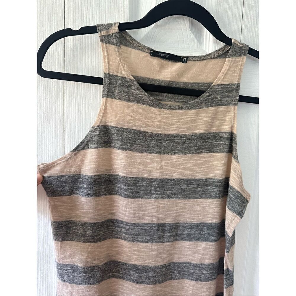 Twenty Stripe Tank Top - Picture 2 of 3